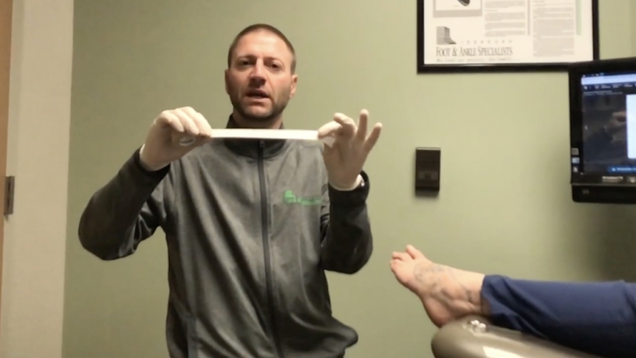 Dr. Brandon Nelson Discusses The Best Taping Techniques For Plantar Fasciitis